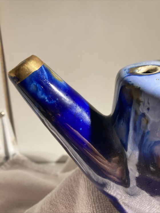 Image 1 of Rana floreale di Alphonse Mouton a forma di annaffiatoio