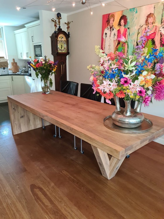Image 1 of Robust Oak Table