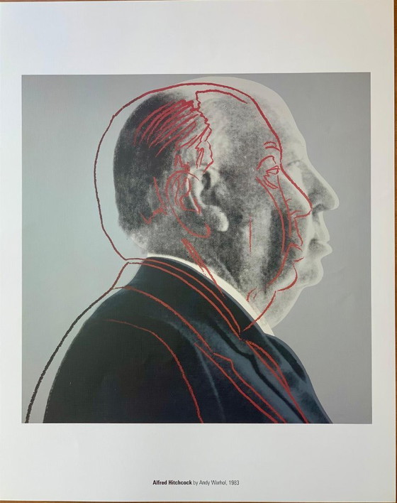 Image 1 of Andy Warhol - Alfred Hitchcock, 1983