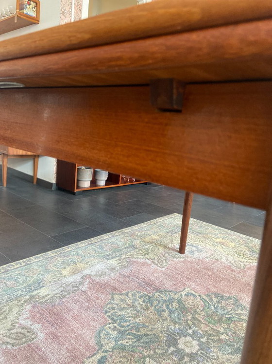 Image 1 of Vintage Deense eettafel van Erik Buch