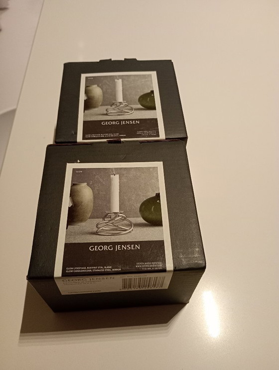Image 1 of Georg Jensen candleholders 