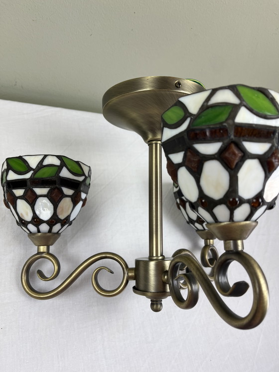 Image 1 of Glans art déco pâte de verre