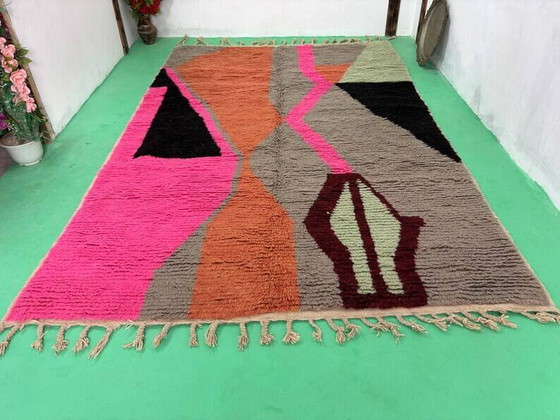 Azilal geweven wollen vloerkleed 200cmx300cm – Vloerkleden en tapijten, Wool, Bohemian (photo 6 of 9)