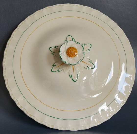 Image 1 of Engelse art-deco terrine met deksel