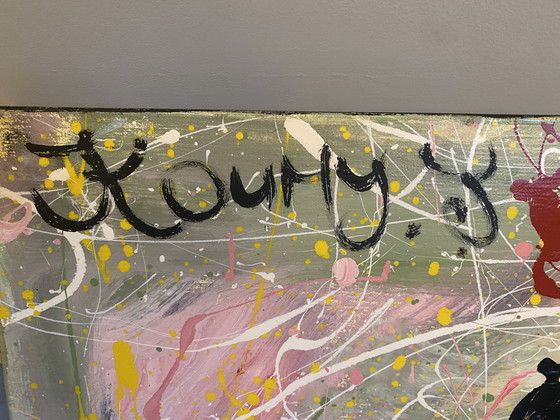 Image 1 of Schilderij Jean Koumy - Cobra Beweging