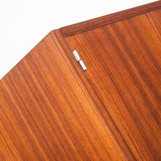 Modernist Wardrobe by Gérard Guermonprez for Magnani. France, 1950s. – Wood (photo 11 of 13)