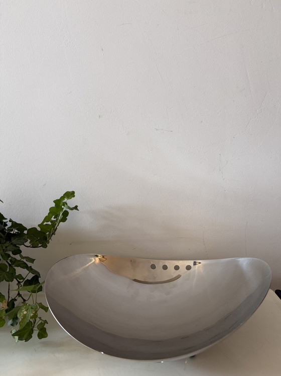 Ciotola da frutta cromata dell'era spaziale – Oggetti decorativi, Chrome (photo 5 of 5)