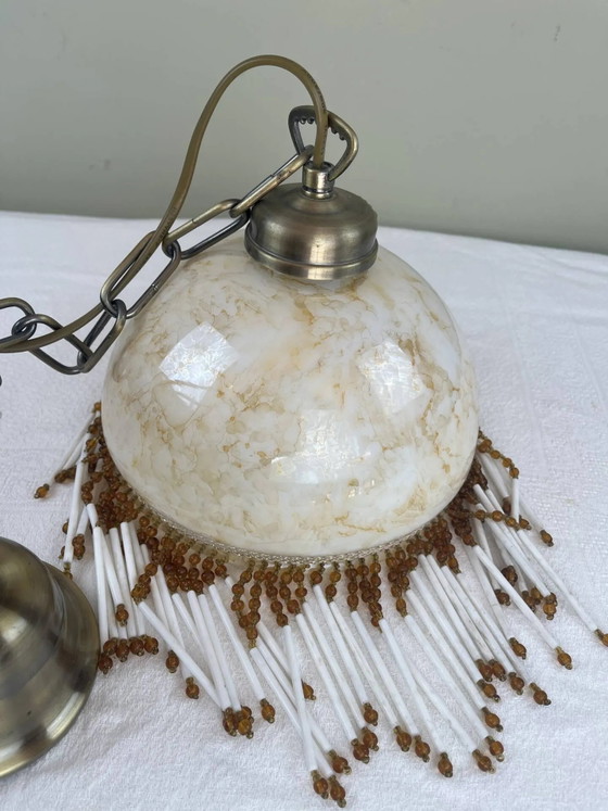 Suspension Art Déco – Crystal, Glass, Art Deco (photo 5 of 9)