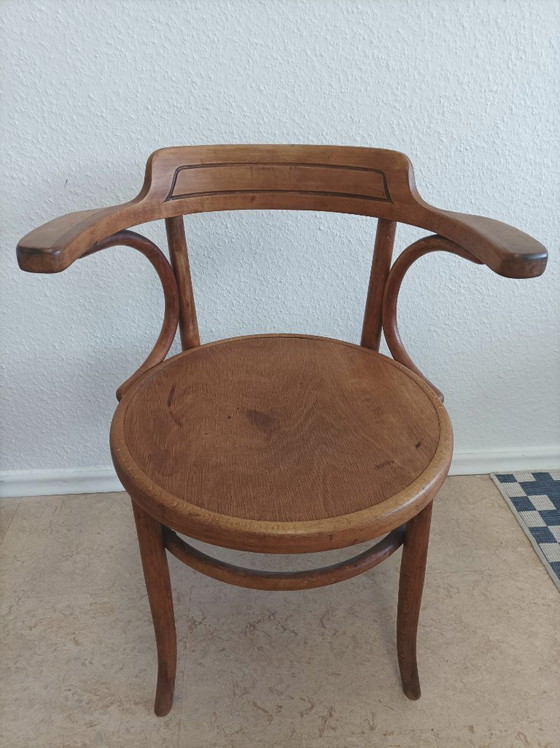 Image 1 of Chaise Fischel ancienne originale de style Thonet