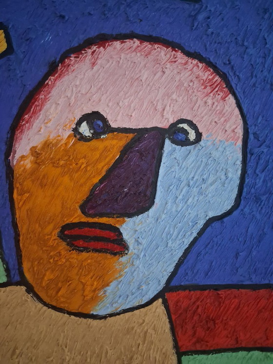 Colignon Diptych 2 Oil Paintings – Paintings & Drawings, Canvas (photo 3 of 5)