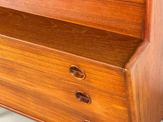 Image 1 of Secretary In Teak By Arne Hovmand Olsen For Mogens Kold, 1960S