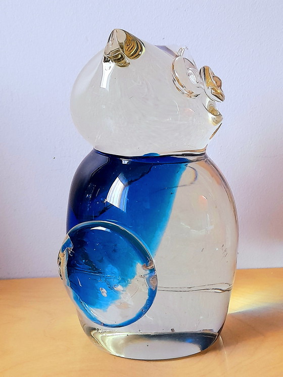 Image 1 of Murano glazen uil