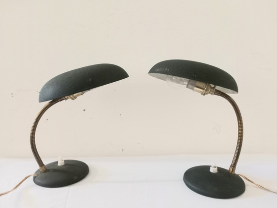 Image 1 of Pair of 1960s Italian-made lampshades