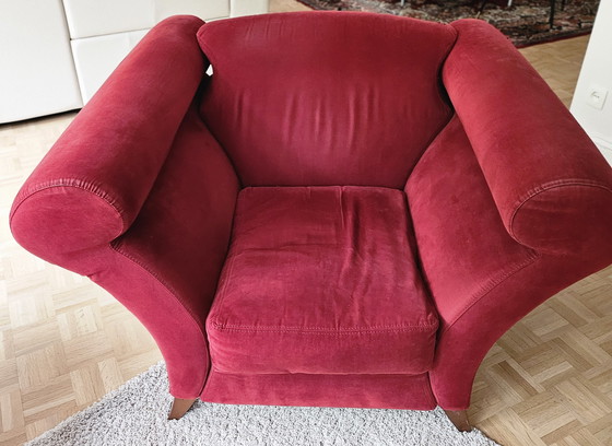 Image 1 of Jan Des Bouvrie armchairs for Arx/ Gelderland with certificate of authenticity