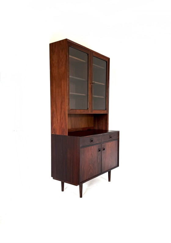 Image 1 of Vintage Rosewood Display Cabinet, Brouer Møbelfabrik ‘60