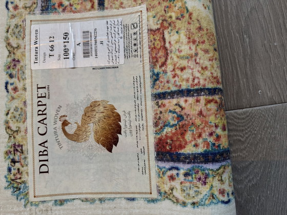 Image 1 of Tappeto iraniano con seta (100x150 cm)