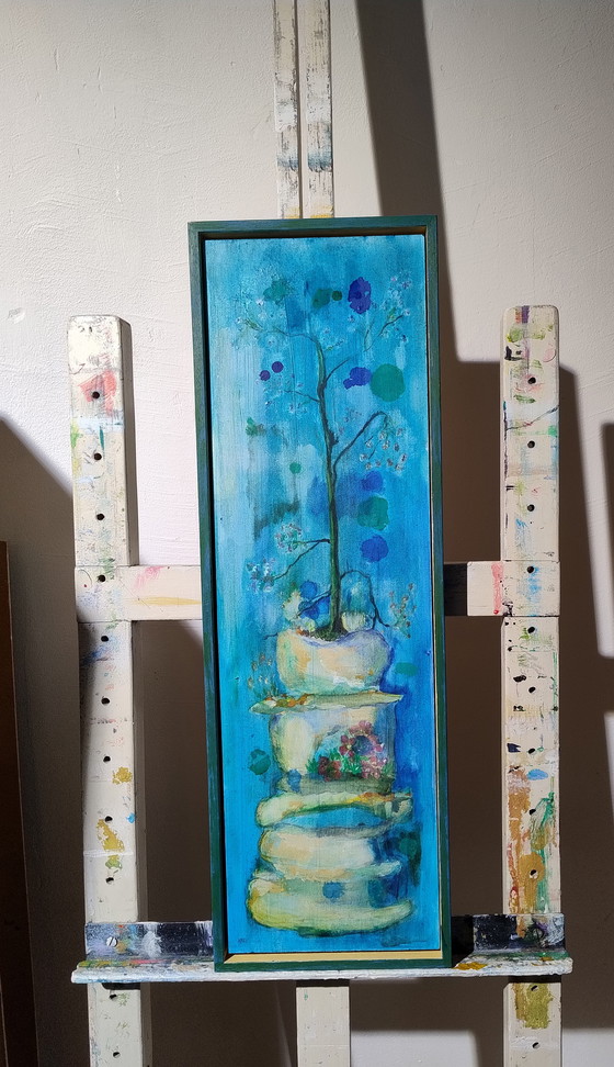 Image 1 of Painting Kitty Blüm Rock Growth