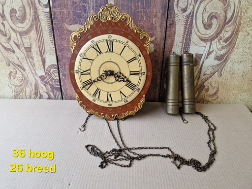 Schöne alte Wanduhr