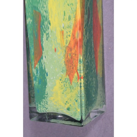 Vaso vintage La Rochère in vetro artistico soffiato a mano multicolore, anni '70 – Vasi, Mid Century Modern (photo 12 of 12)