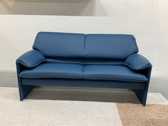 Image 1 of Divano Leolux Bora Beta a 2,5 posti in pelle blu