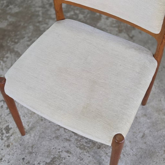 2x Niels Møller modello 80, sedia da pranzo danese teak anni '60 – Sedie e poltrone, Mid Century Modern (photo 12 of 23)