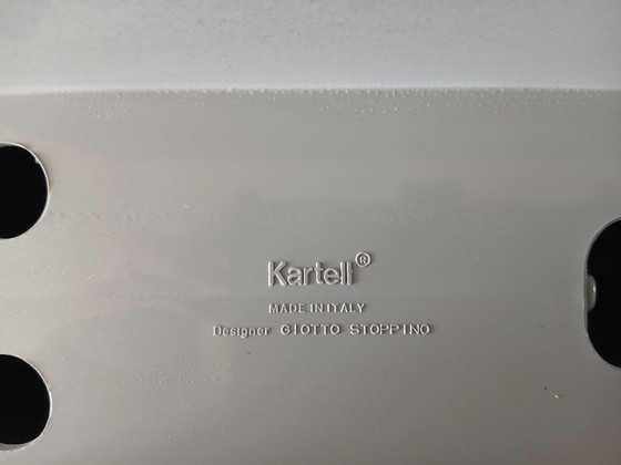 Kartell Magazine Rack - Giotto Stoppino - 1970s – Plastic (photo 6 of 7)