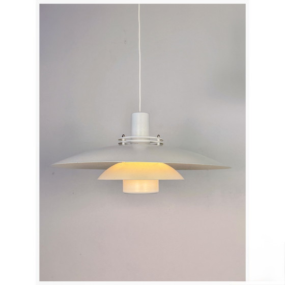 Lampe bol scandinave vintage de Form Light, Danemark, années 1970 – Suspensions, Metal (photo 7 of 12)