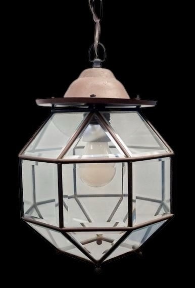 Image 1 of Lámpara de linterna de la Escuela de Ámsterdam, ca. 1910-1920