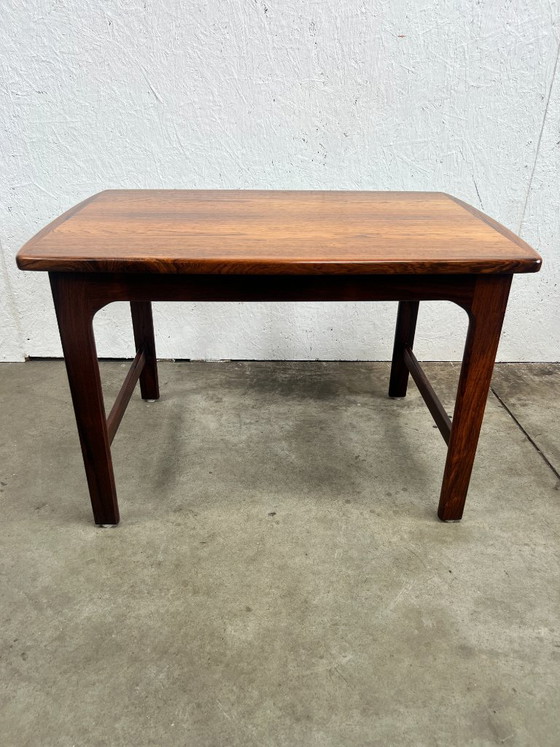 Image 1 of Table d'appoint/table basse vintage en palissandre, Suède, Folke Ohlson pour Tingströms
