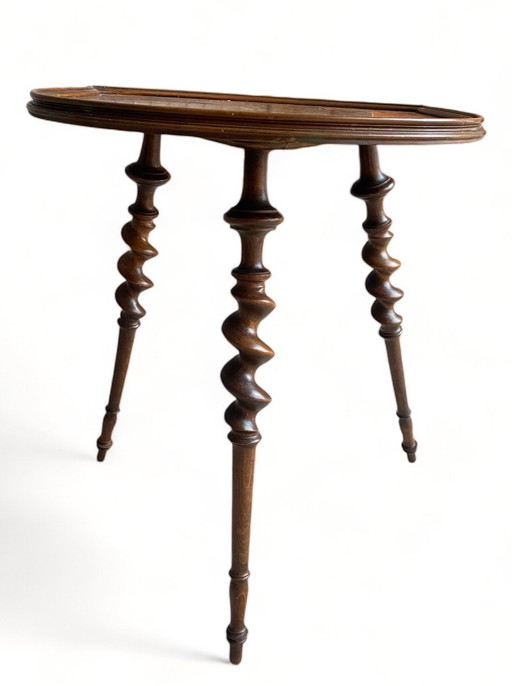 Emile Gallé Table Pedestal table