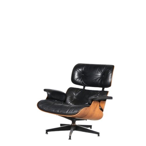 Loungestoel door Charles & Ray Eames voor Herman Miller, VS 1970