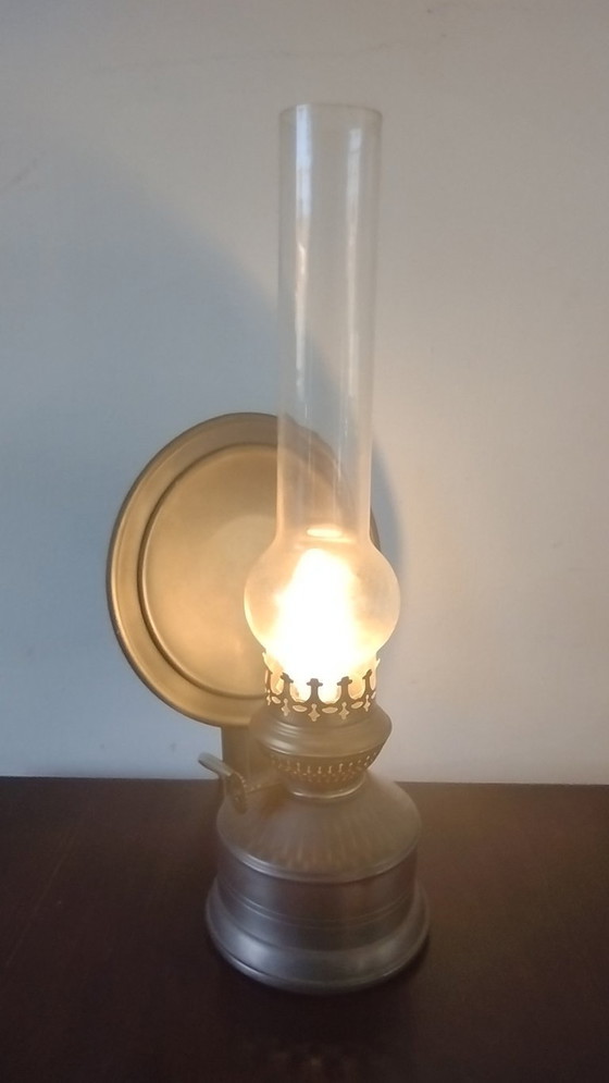 Image 1 of Antieke olielamp