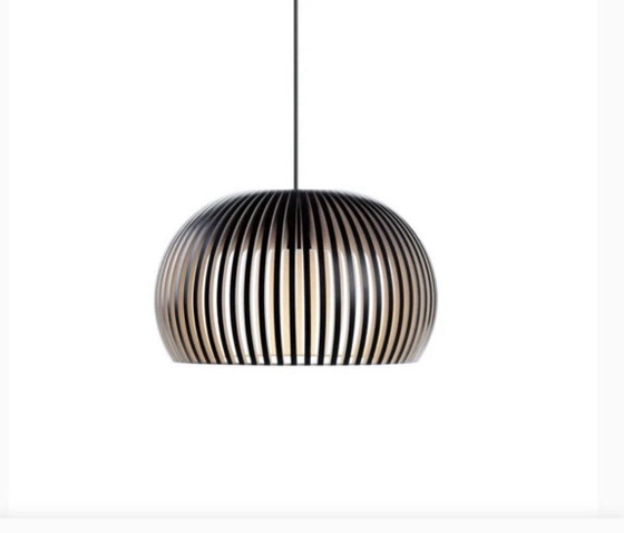 2x Secto Design Atto 5000 – Pendelleuchten, Holz (photo 4 of 5)