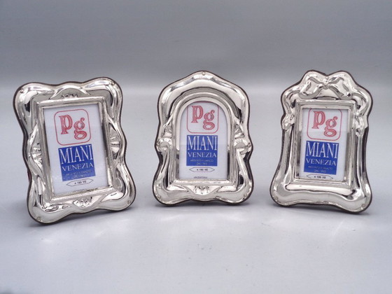 Image 1 of 3 cornici argento 925 4x6