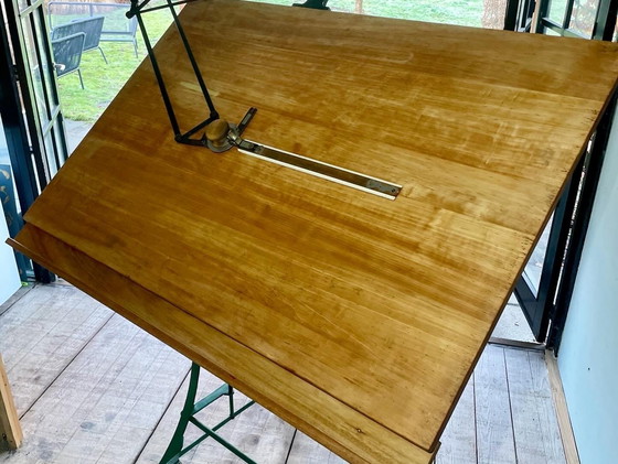 Image 1 of Table d'architecte vintage française Kohlmann