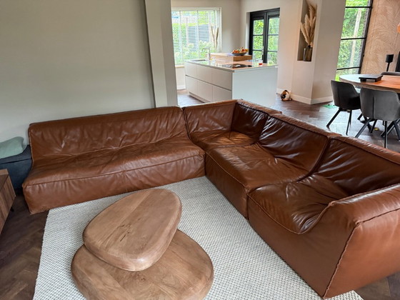 Verzelloni Leren Elementenbank – Modulaire banken, Leather (photo 2 of 12)