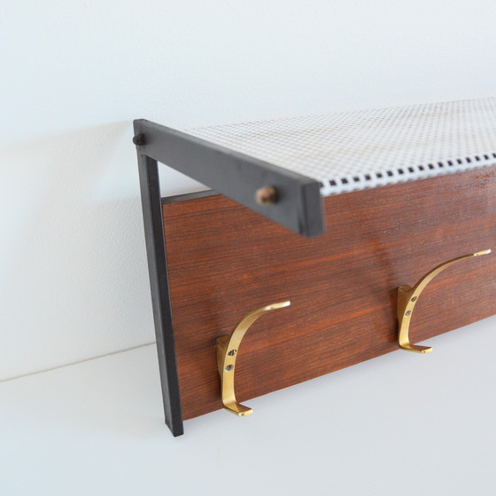 Image 1 of Vintage 1950s coat / hat racks