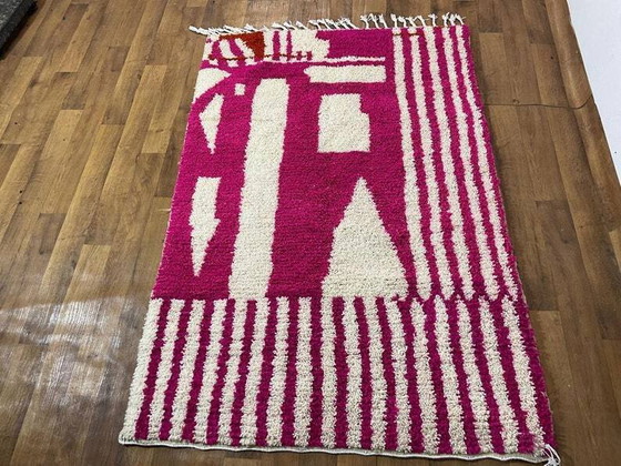 Marokkanischer Wollteppich 200cm x 100cm – Teppiche & Läufer, Wool, Modern (photo 8 of 10)