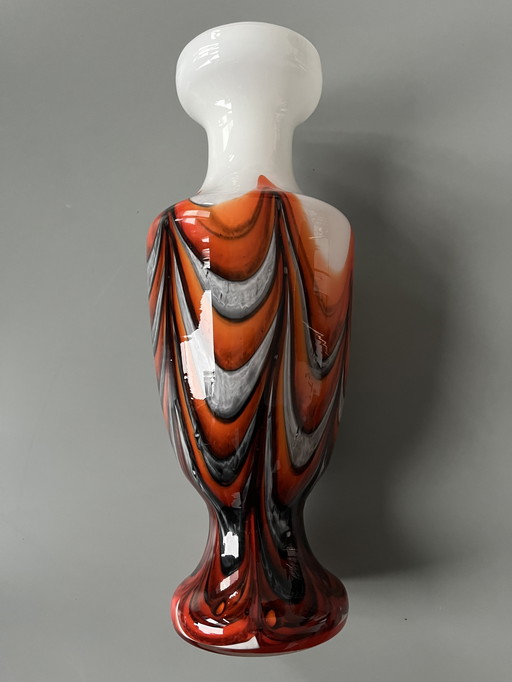 Carlo Moretti Murano Opaline Vase