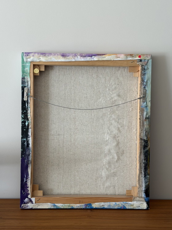 Image 1 of Ronald Chapeau – “The Joker” (2011) | Original Mixed Media on Canvas | 60 × 50 cm