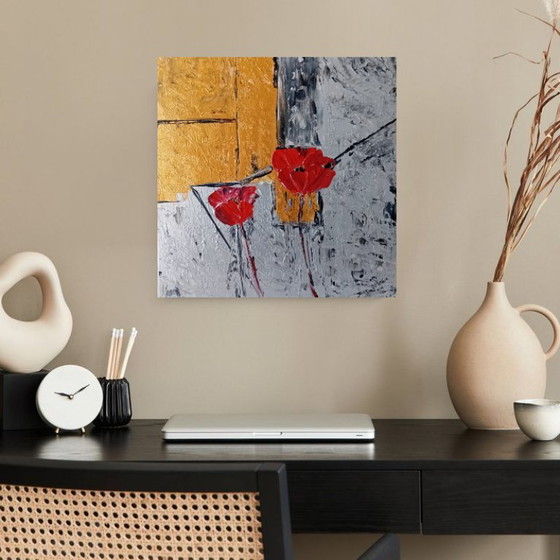 Image 1 of Papaveri di pittura moderna