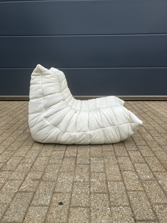 Image 1 of Bolso Togo Ligne Roset 100% auténtico en piel beige original.