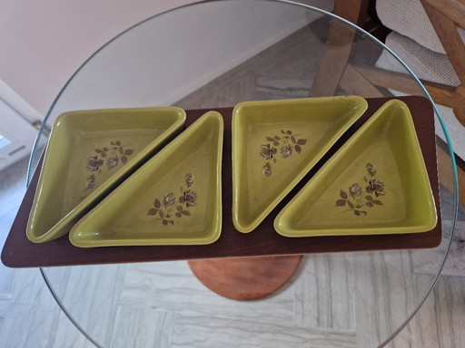 Antipastiera anni 60-70 Pacetti Albisola