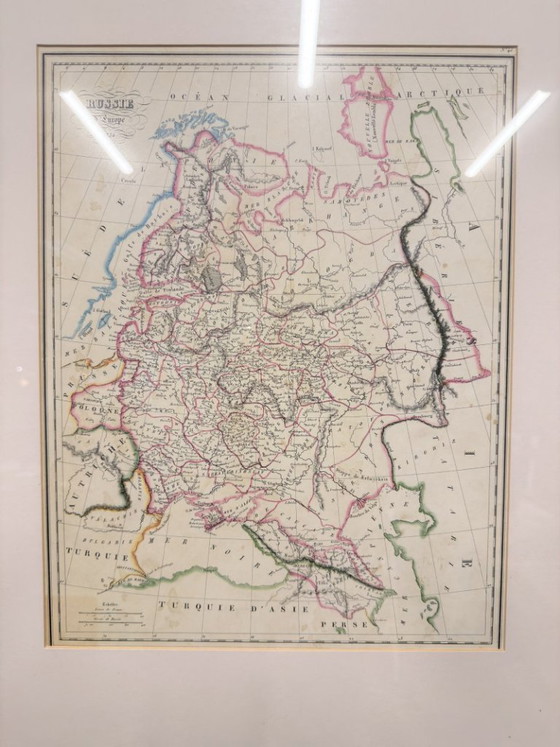 Mappa russa antica 1834 – Arte, Vetro, Carta (photo 3 of 5)