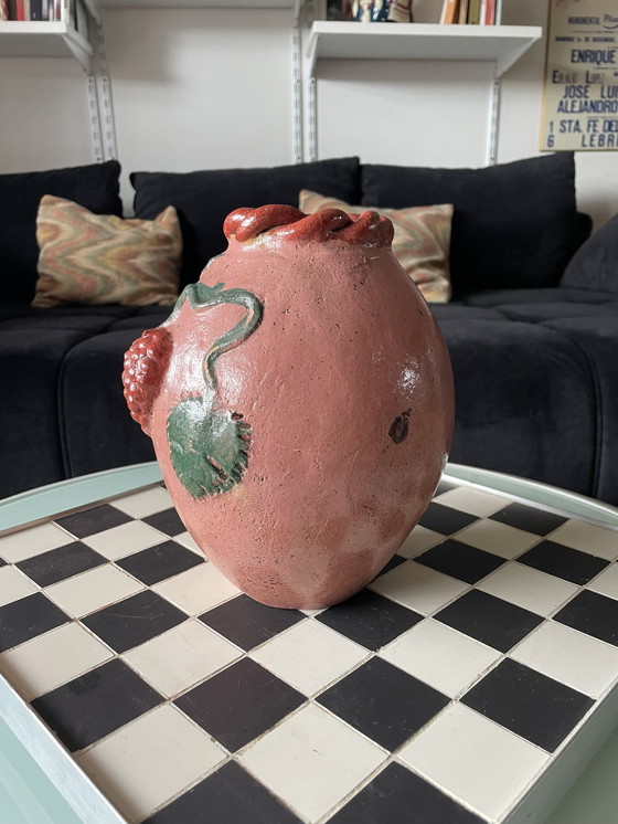 Image 1 of Jarrón de terracota hecho a mano