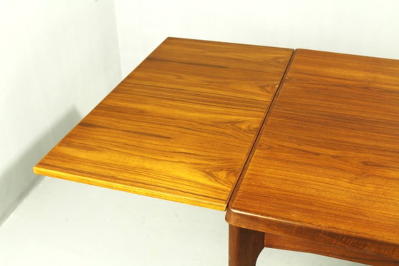 Teak Dining Table by Henning Kjaernulf, Denmark, 1960s – Vejle Stolefabrik., Wood (photo 12 of 16)