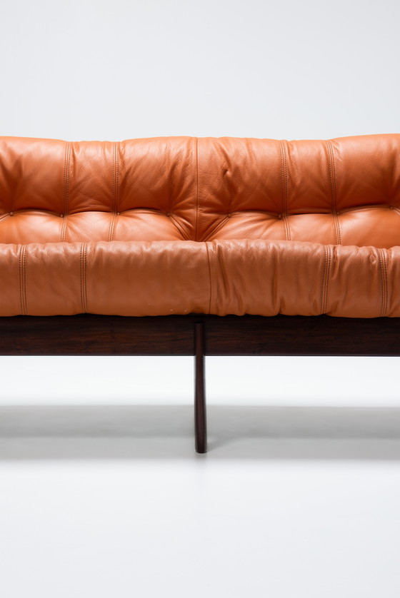 Image 1 of Brutalist 3 Seat Sofa - 'Mp-41' - Percival - Lafer