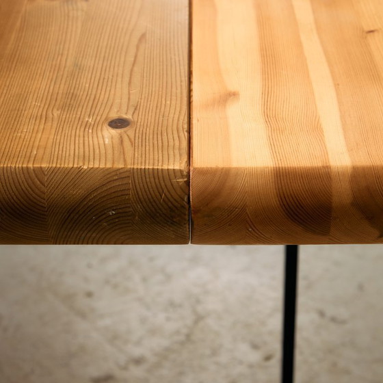 Image 1 of MK11071 Set da pranzo in pino di Rainer Daumiller per Hirtshals Savvaerk, set di 7 persone