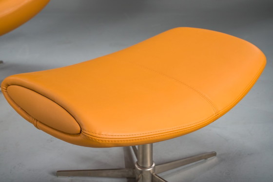 Image 1 of Set of Imola Lounge Chair and Ottoman attributed to Henrik Pedersen for BoConcept, 2000s