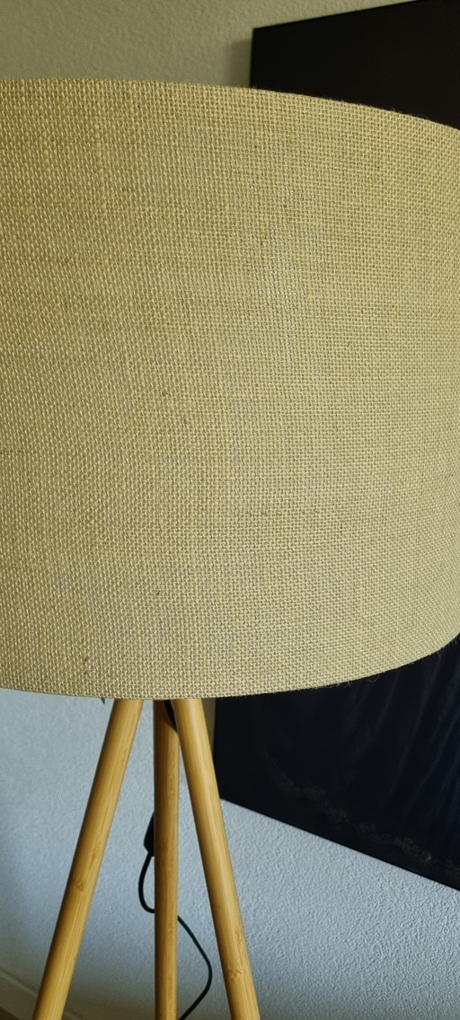 Zuiver Floor Lamp Fan Linen Cap
